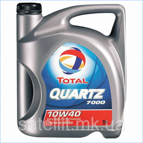 Олива моторна TOTAL QUARTZ 7000 10W40 5 л, А3/В4