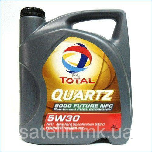 Олива моторна TOTAL QUARTZ 9000 FUT NFC 5W30 (4 л), А5/В5 А1/В1
