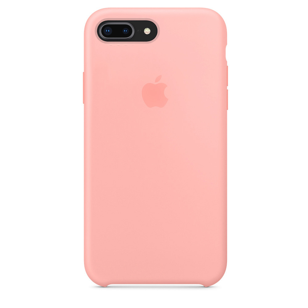 Чохол Silicone Case із закритим низом для iPhone 7Plus/8Plus персиковий grapefruit