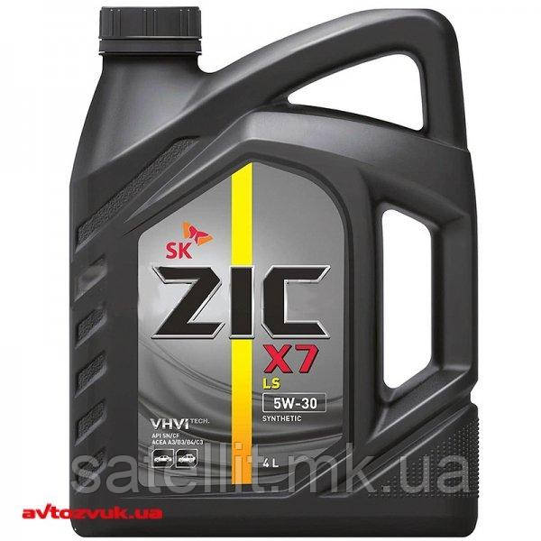 Олива моторна ZIC X7 LS 5W30 (4 л.)