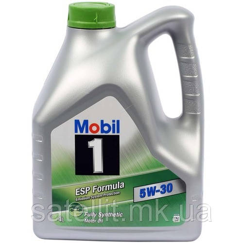Олива моторна Mobil 5W30 ESP FORMULA 4L, VW504/507