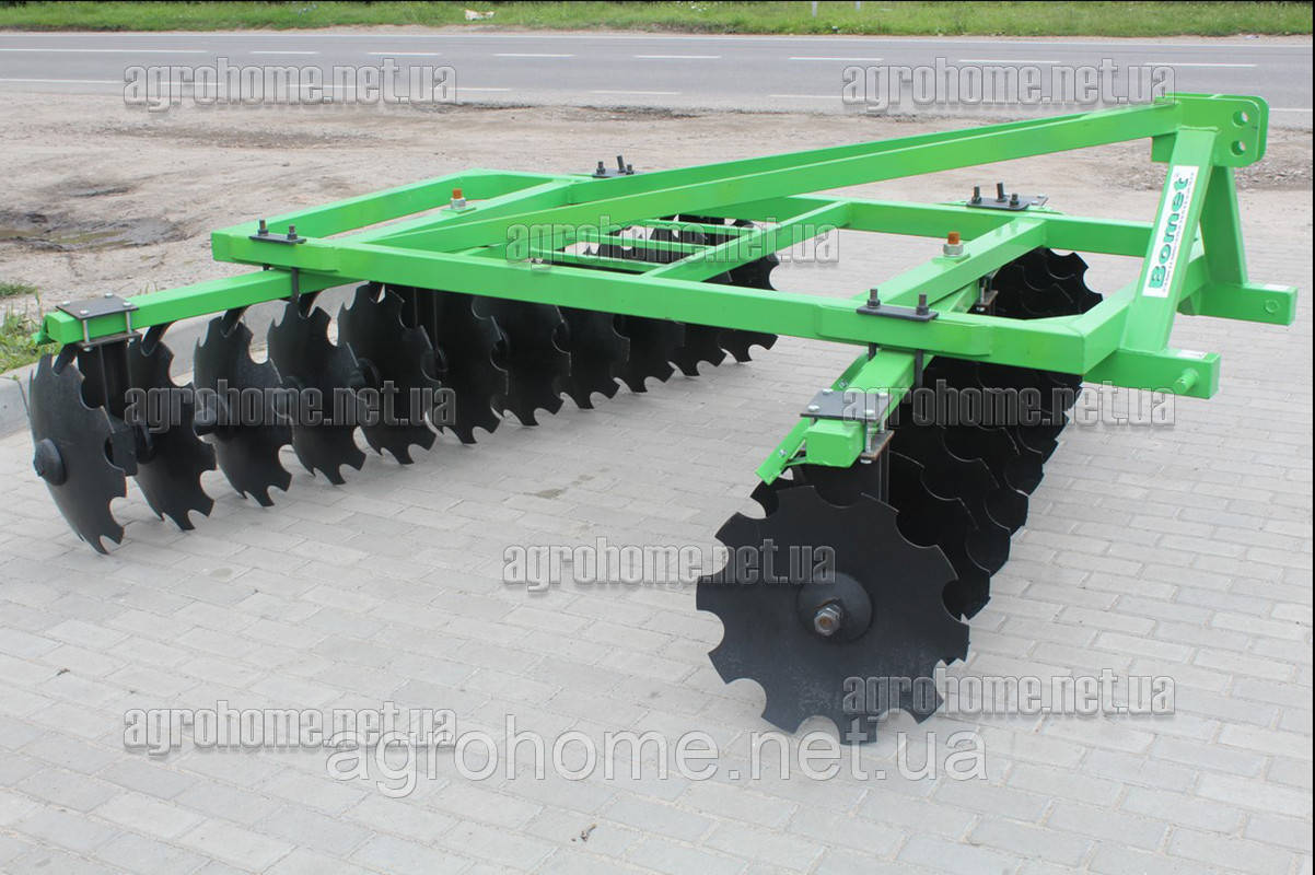 Борона дискова 2,4 м (навісна) Bomet, фото 1