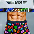 Труси  підліткові 46-48 розмір EMS смайли сині, фото 5