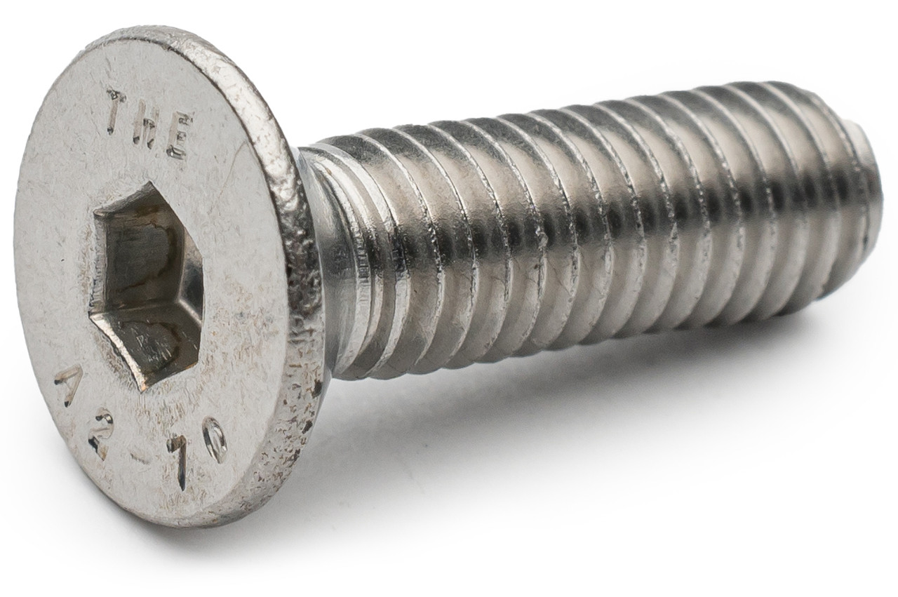Гвинт М 6х25 мм DIN 7991 c потайною головкою і внутрішнім шестигранником з нержавіючої сталі А2, фото 1