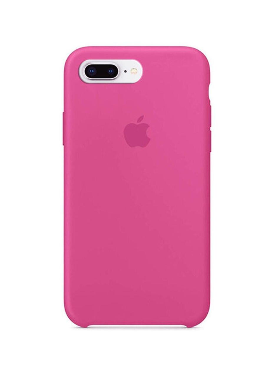 Чохол Silicone Case з відкритим низом для iPhone 7Plus/8Plus рожевий dragon fruit, фото 1