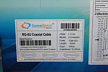 Кабель коаксіальний RG-6 "CommSpace", CCF690BV, білий, 305 м, фото 3