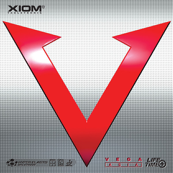 Накладка Xiom Vega Asia Max червона, фото 1