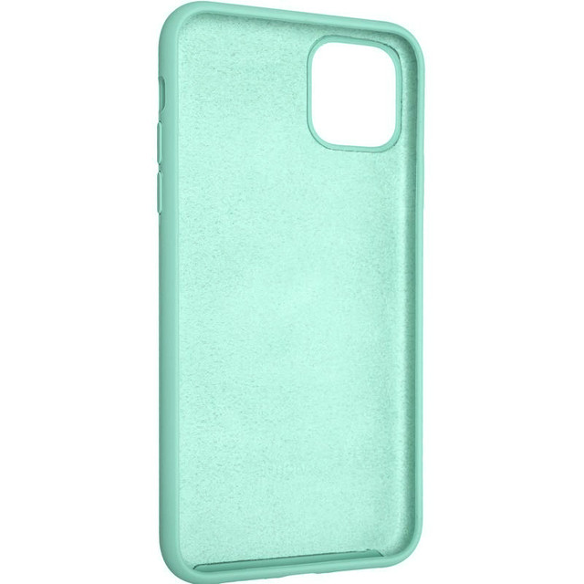 Силиконовый чехол Silicon Case для Iphone 11 бирюзовый -1