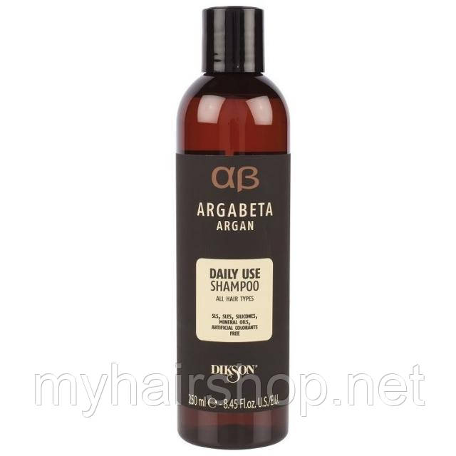 Шампунь для всіх типів волосся з олією аргани Dikson Argabeta Argan Shampoo Daily Use 250 мл