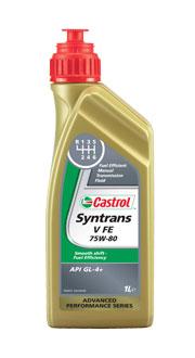 Олива трансмісійна CASTROL Syntras V FE 75W80 1 л, GL-4/GL-4+