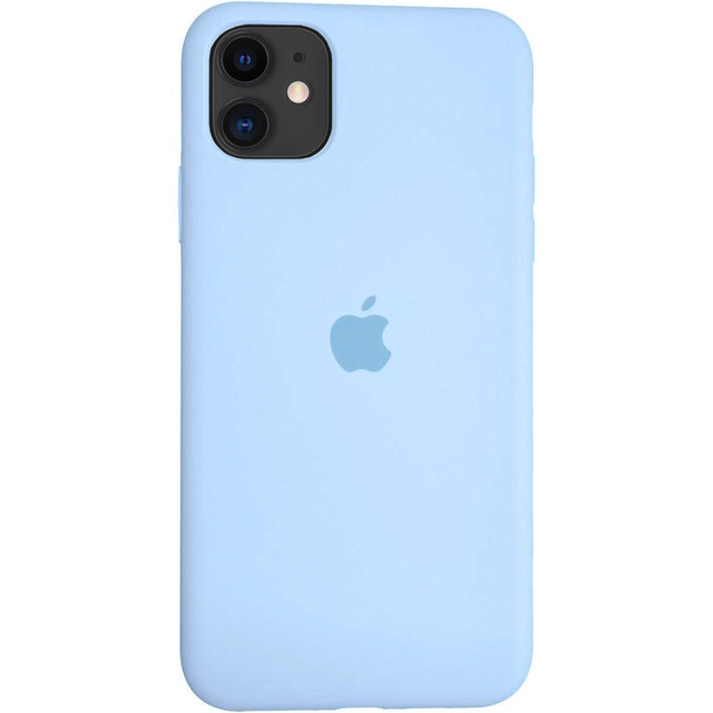 Силиконовый чехол Silicon Case для Iphone 11 лиловый