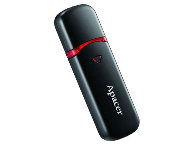 Флеш-пам'ять 16GB "Apacer" AH333 USB 2.0 black