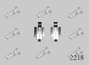 Ремкомплект задніх гальмівних колодок WP (Carrab) 2218 для Ford Granada, Scorpio, 85-95, крос-код за Quick Brake 1178, фото 1