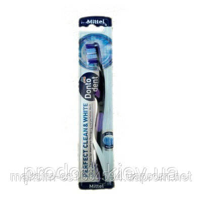 Зубна щітка Dontodent Perfect clean&white Mittel