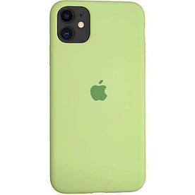 Чохол Silicone Case Apple iPhone 11 силіконовий, Авокадо