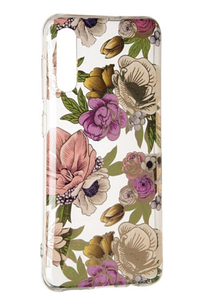 Чохол Gelius Flowers Shine Rose для Samsung Galaxy A50 A505 (самсунг галаксі а50 а505)