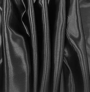 Атлас Стартекс Чорний (Шірина 150 см), Колір No15, фото 2