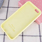 Чохол Silicone Case full для iPhone 7 Yellow жовтий (айфон 7), фото 6