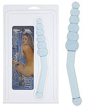 Гелевий анальний фалоімітатор Anal Angler Ex, блакитний