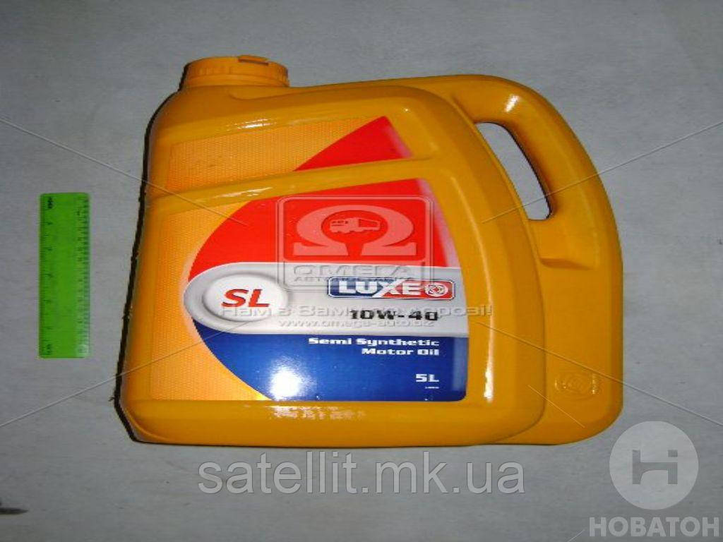 Олива моторна LUXOIL SL 10W40 п/синт 5 л жовта 116, 10W40