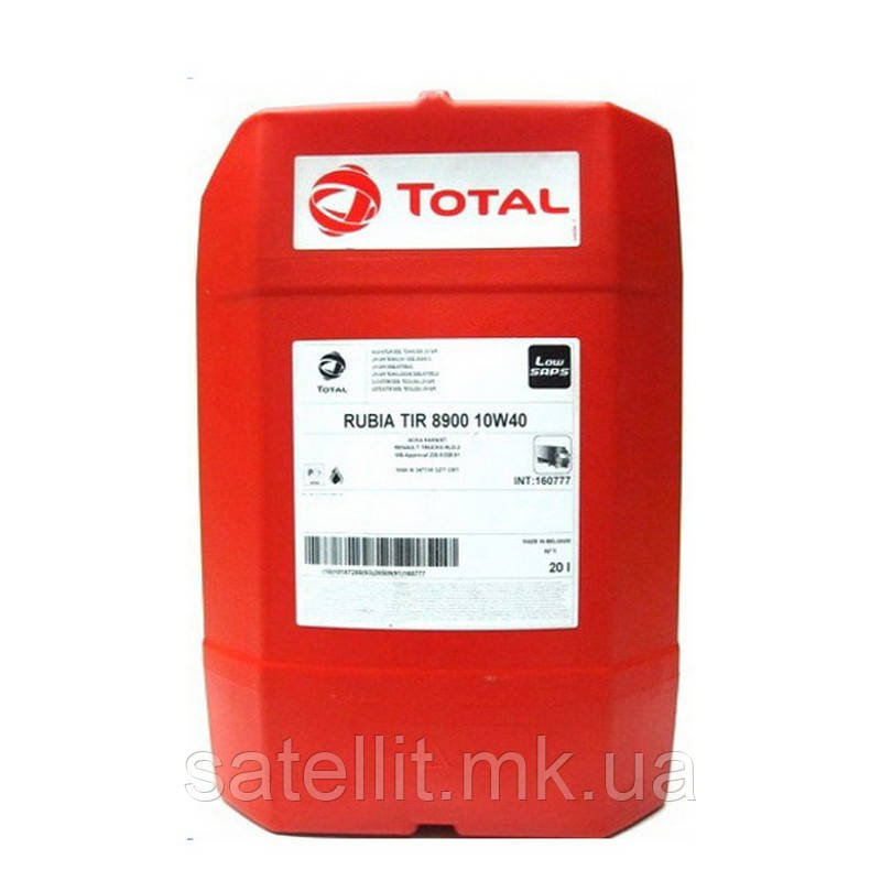 Масло моторное TOTAL RUBIA POLYTRAFIC 10W40 20 л