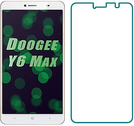 Захисне скло Doogee Y6 Max (Прозоре 2.5 D 9H) (Дуги У6 Макс Мах)