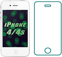 Защитное стекло iPhone 4 4S (Прозрачное 2.5 D 9H) (Айфон 4 4С)
