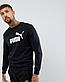 Чоловічий чорний світшот ellesse/Світшоти весна-осінь, фото 5