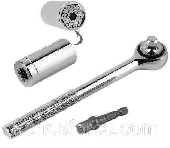 Універсальний ручний гайковий ключ Gator Grip PX-300 Tool 7-19 мм 181094