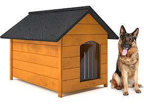 Будка для собаки з дерева, собача будка Dog Comfort XL — 104 х 74 х 90 см