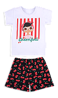 Дитячий костюм для дівчинки KS-20-14-1 *Тутті-Фрутті* (розміри 74, 80, 92, 98)