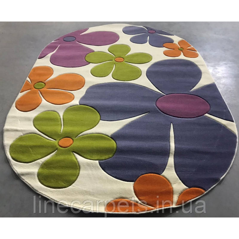 Турецкий ковер цветы  ATLANTA 022 lila, фото 1