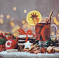 Серветка для декупажу 33х33см, ММР-18