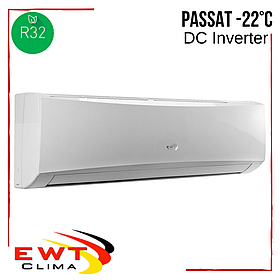 Кондиціонер EWT Clima S-120GDP-HRFN1 Passat DC Inverter -22°С інверторний з Wi-Fi клас А++ до 35 м2