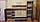 Стінка Кай Дуб сонома + Рив'єра трюфель Меблі Сервіс (250х40х197.2 см), фото 6