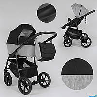 Детская универсальная коляска Expander ELITE ELT-70406 цвет Silver ткань с водоотталкивающей пропиткой