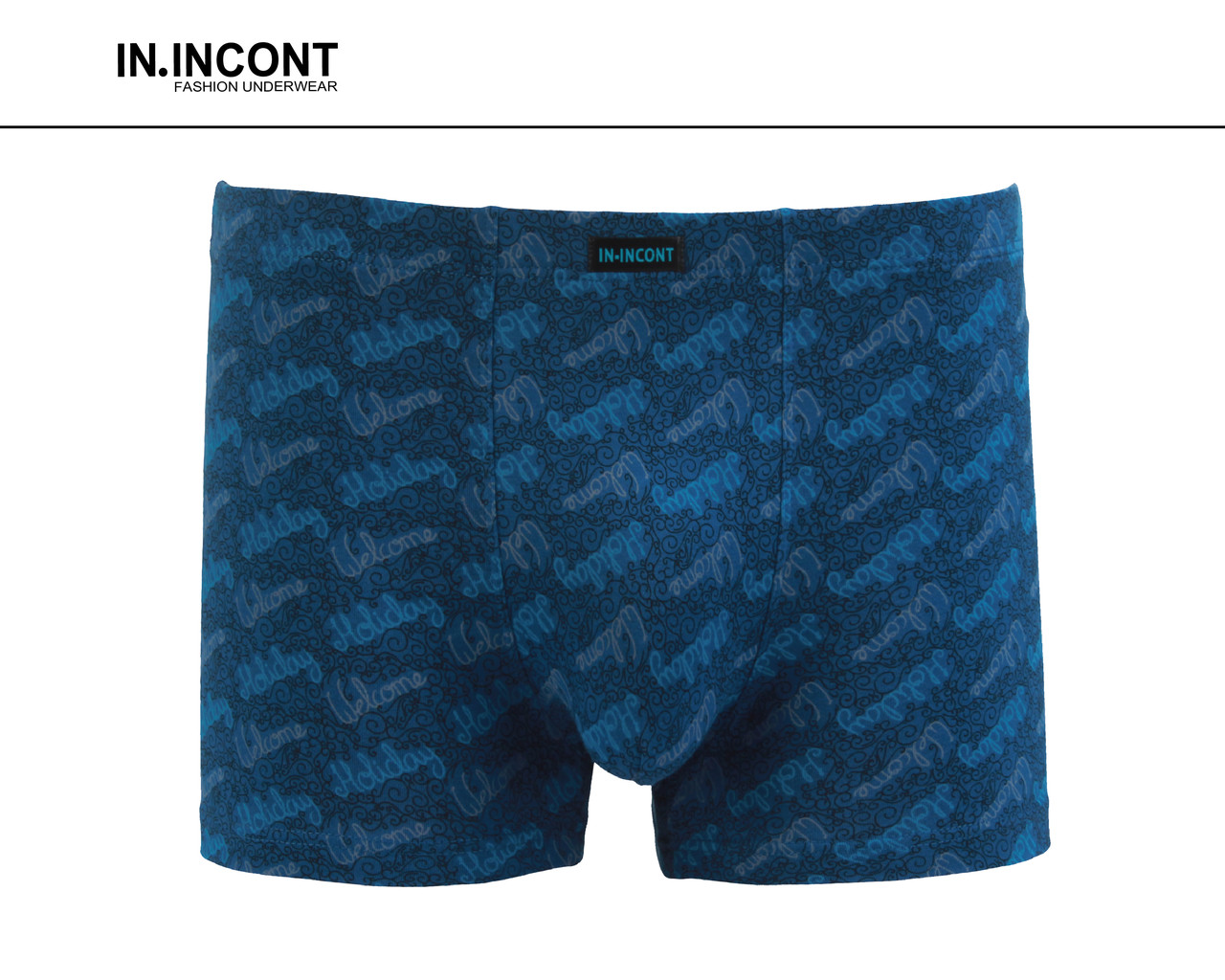 Чоловічі стрейчеві боксери бренду IN.INCONT Арт.9097