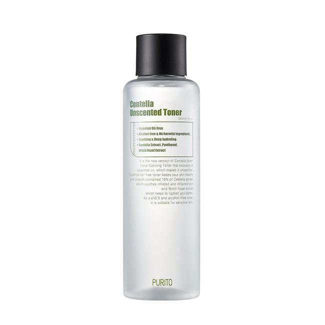 Тонер з центеллой для гіперчутливої шкіри Purito Centella Unscented Toner 200 мл