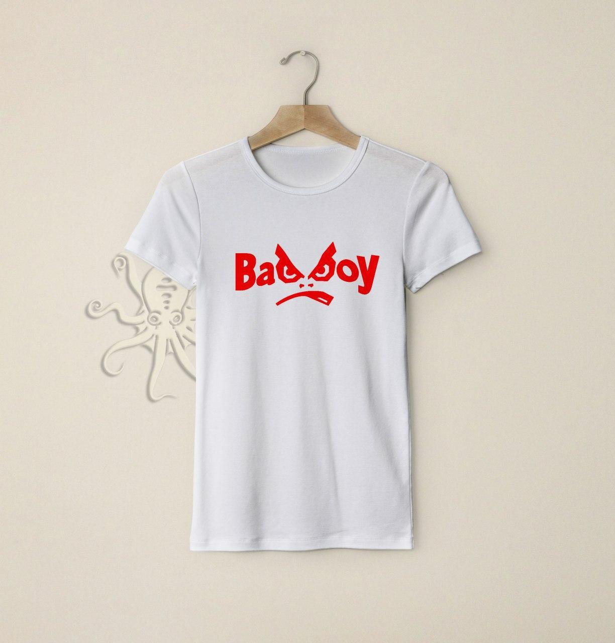 Літня футболка Bad boy/футболки з написами та лого на замовлення