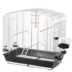 Inter-zoo Клітка SARA хром+аксесуари, 780x480x790