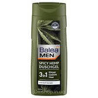 Мужской гель для душа с экстрактом конопли Balea Men Spicy Hemp 3 in1 300 мл