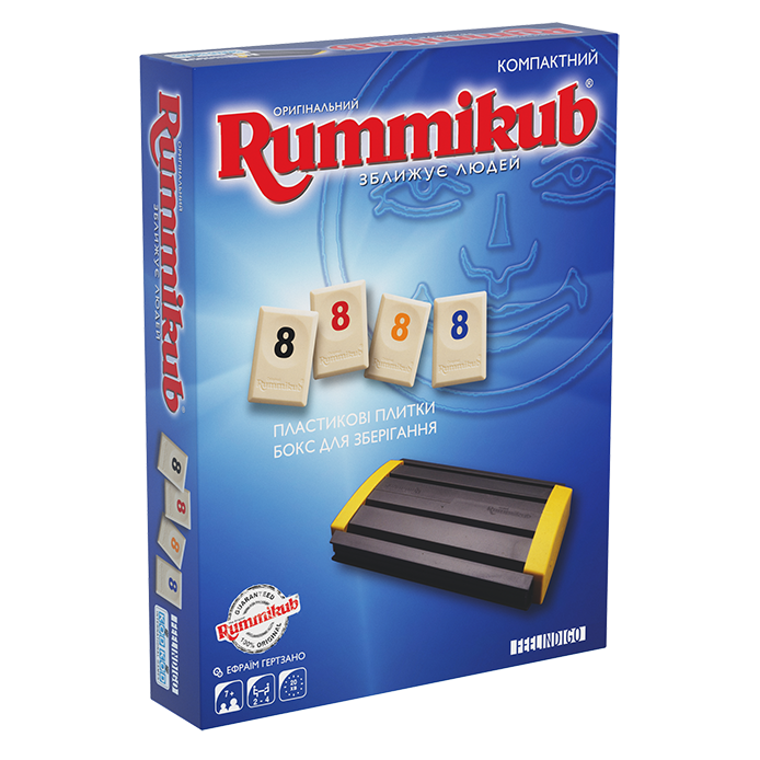 Настільна гра Rummikub Travel (Руммікуб. Дорожня версія)