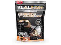 Прикормка Real Fish 1кг Рыболовная прикормка Плотва (миндаль-ваниль