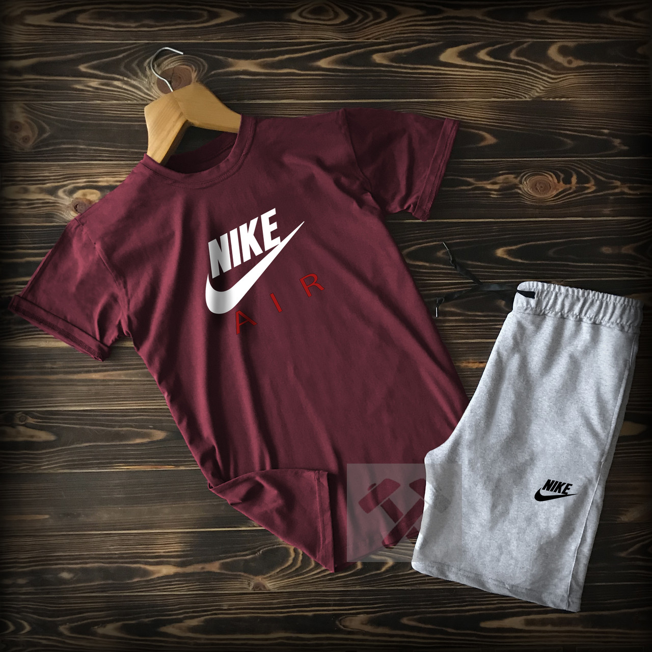 Літній чоловічий комплект Найк (Nike) - футболка та шорти (10 видів) / Літні комплекти для чоловіків