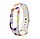 Силіконовий ремінець ЛІЛІЇ № 3 на фітнес трекер Xiaomi Mi Smart Band 4 / 3 браслет аксесуар заміна, фото 3