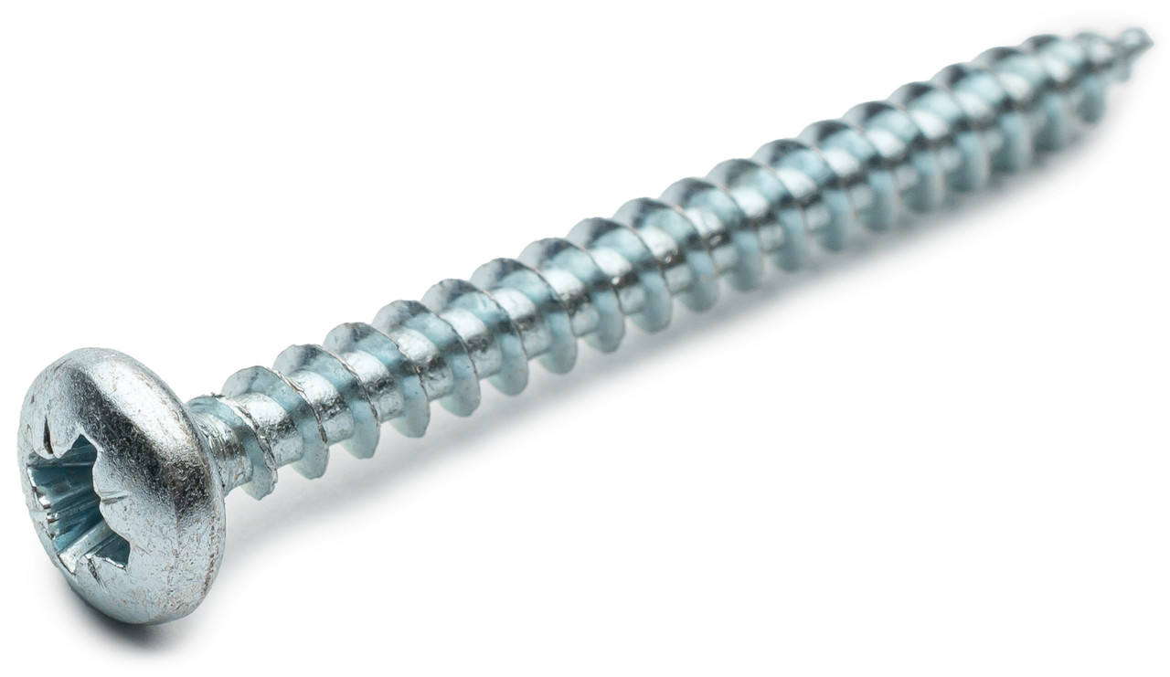 Шуруп універсальний 4,5х50 мм із напівкруглою головкою оцинкований, фото 1