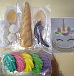 Набір "Єдиноріг великий" топер, фото 4