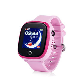 Дитячий смарт-годинник Wonlex GW400X з Gps трекером (Рожевий)