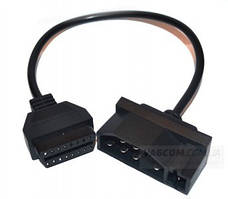 Перехідник Ford 7 (6+1) pin на 16 pin OBD 2