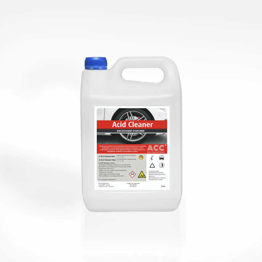 Очисник дисків ACC Acid Cleaner ALU Clear 10л